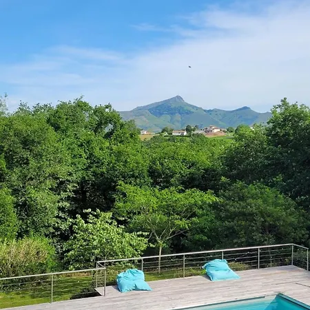 Luxury Contemporary With Mountain Views Pool Cinema Hot Tub Urrugne