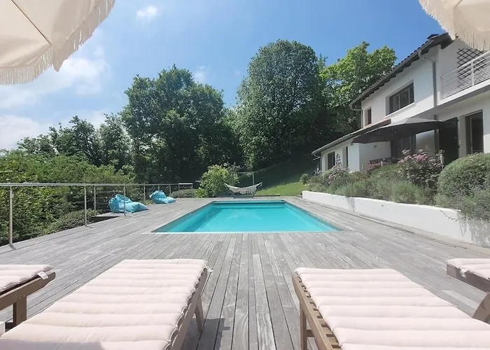 Luxury Contemporary With Mountain Views Pool Cinema Hot Tub * Urrugne